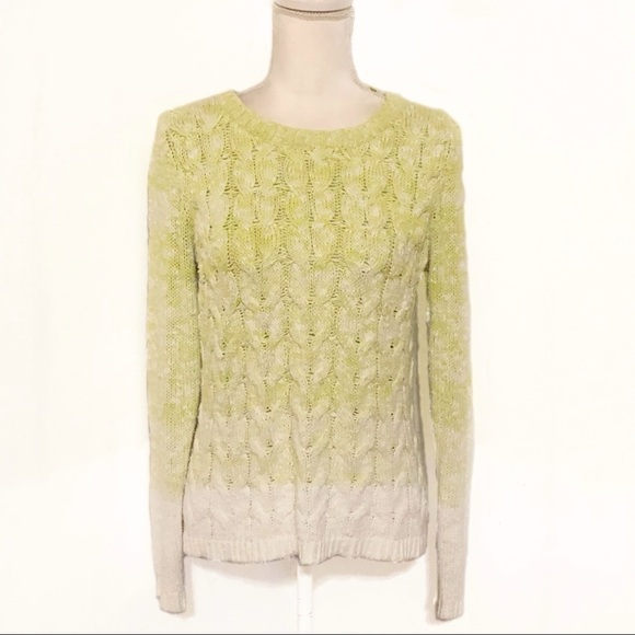 ⭐️ Liz ClaiborneCable Knit Ombré S… - Picture 1 of 6